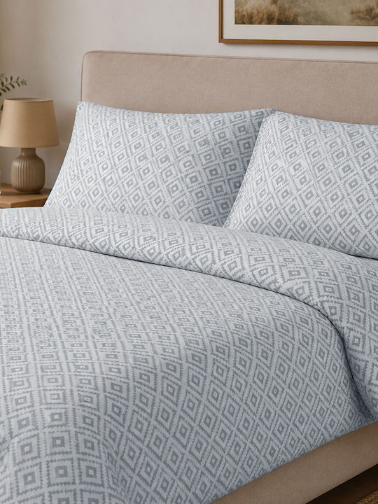 Sunshine Menta Μαξιλαροθήκη Blue 50x70εκ.