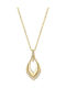 Kontopoulos Necklace From 9 K Gold With Zircon