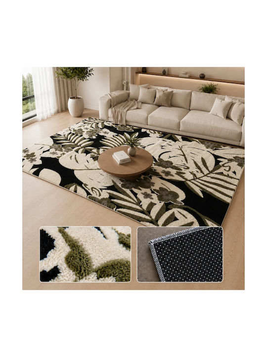My Home Luxury Giusto Non-slip Rug Rectangular Soft Texture 120x180cm