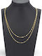 Necklace From Gold Plated Silver