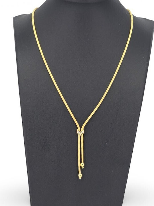 Necklace Made of Silver with Zircon Necklace Made of Silver with Zircon