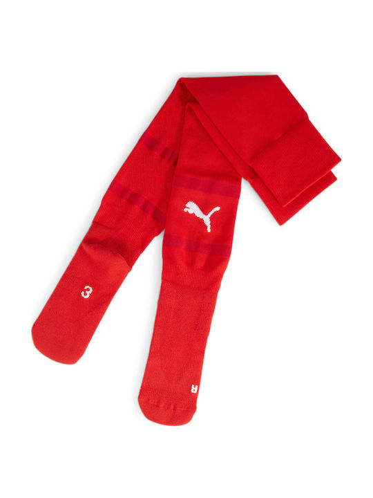 PUMA Teamfinal Sosete Sport Roșii 1 Pereche