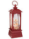 Christmas Decorative Illuminated Battery-Powered Lantern 10.5x10.5x28cm