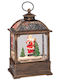 Christmas Decorative Illuminated Battery Lantern 10x7x16.8cm