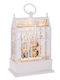 Christmas Decorative Illuminated Battery-Powered Lantern 15.7x9.6x23.5cm