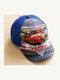 Bode Kinderhut Jockey Stoff Blau