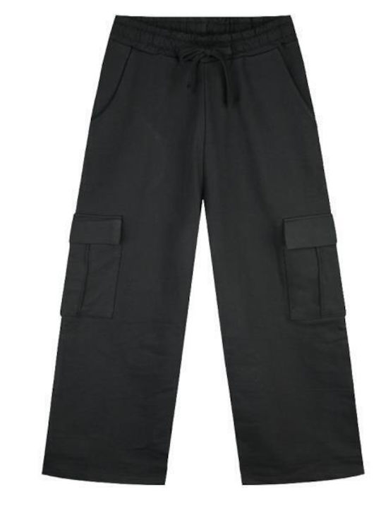 Kids Trousers Cargo Black