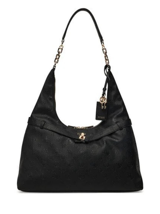Guess Logo Women's Hobo Bag Black