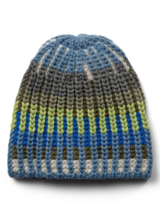 Kids Knitted Green Beanie