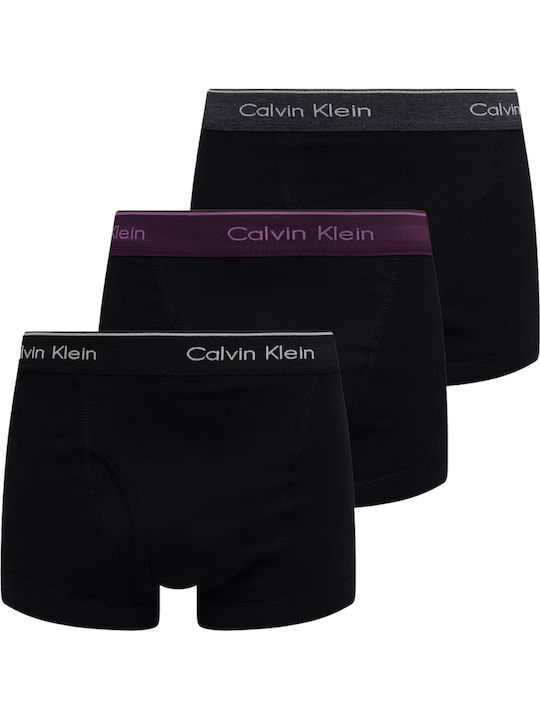 Calvin Klein Trunk Мъжки боксерки Черни 3Pack