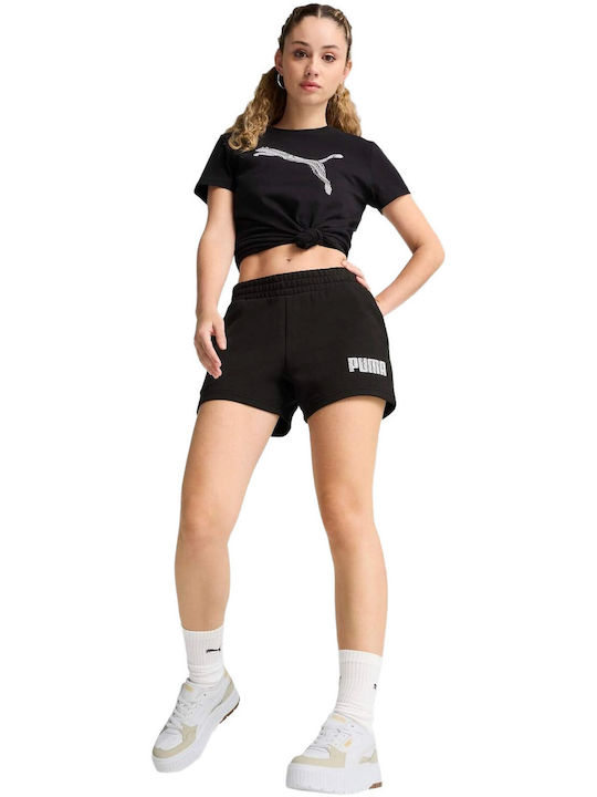 Mass Pantaloni scurți pentru femei Black