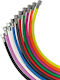 Bts Miflex 60cm High Flexible Regulator Hose Unf 3/8 Green 969569