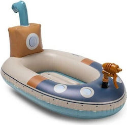 Swim Essentials Kinder Aufblasbares Boot Blau 100x70cm Swim Essentials Kinder Aufblasbares Boot Blau 100x70cm