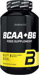 Biotech USA BCAA+B6 200 Tablets Biotech USA