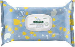 Klorane Бебешки кърпички 70 бр