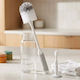 Ubbi Cleaning Brush for Baby Bottles Grey
