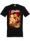 Unisex Bedruckte Blusen Schwarz Scarface Dp9165