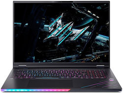 Acer Predator Helios AI PH18-73 18" QHD+ 250Hz (Ultra 9-275HX/96GB/1TB SSD + 1TB SSD/GeForce RTX 5080/W11 Pro) (Tastatură Engleză SUA) Acer Predator Helios AI PH18-73 18" QHD+ 250Hz (Ultra 9-275HX/96GB/1TB SSD + 1TB SSD/GeForce RTX 5080/W11 Pro) (Tastatură Engleză SUA)