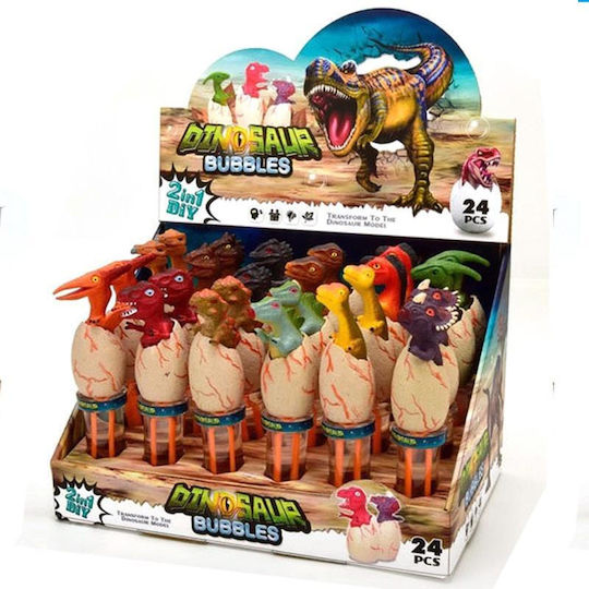 Ozzo Interaktives Spielzeug Seifenblasenmacher Dinosaurier Eier Verschiedene Designs 1 Stück