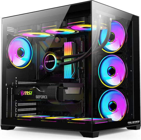 ProGaming Elite Black Glacier 360 Desktop PC (i5-12400F/32GB DDR5/1TB SSD/W11 Home)