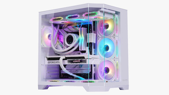 ProGaming Banshee Alb Glacier 360 Gaming Desktop PC (i5-12400F/32GB DDR5/1TB SSD/GeForce RTX 5060/W11 Home)