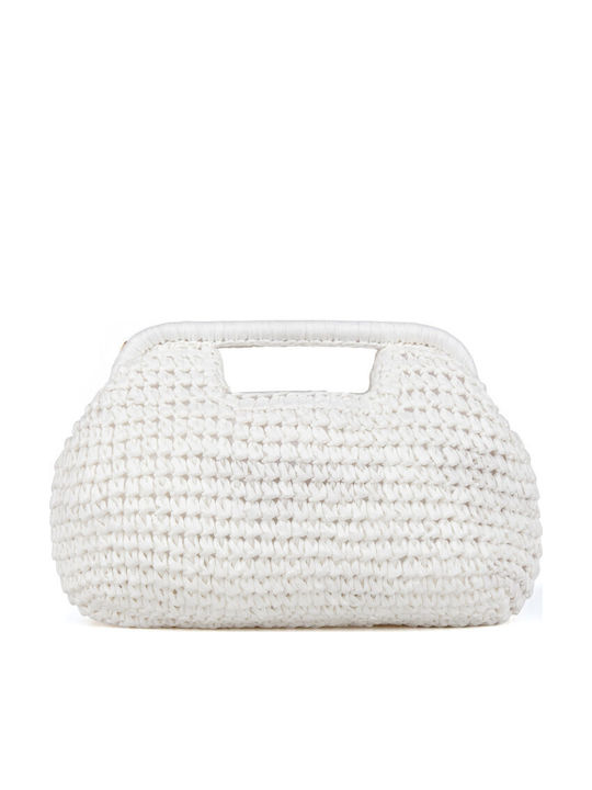 Silia D Straw Women's Handbag White