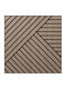 3D Wandpaneele aus MDF Selbstklebend / mit Kleber Schwarz 60x60x1cm