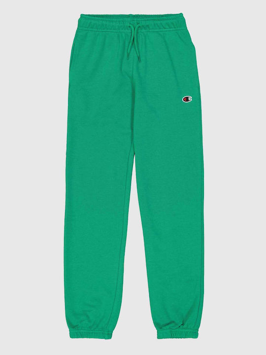 Champion Παιδικό Παντελόνι Φόρμας Green Cuff