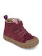 Anatomische Leder Kinderstiefel Barefoot Rote