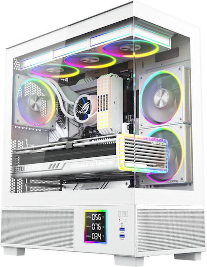 ProGaming Kian Alb Glacier 360 Gaming Desktop PC (i5-14400F/32GB DDR5/1TB SSD/GeForce RTX 5060/W11 Home)