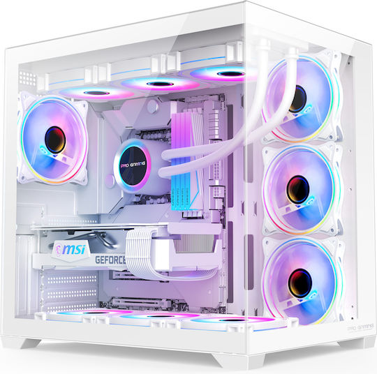 ProGaming ProGaming Elite Alb Gaming Desktop PC (i5-14400F/32GB DDR5/1TB SSD/GeForce RTX 5060/W11 Home)