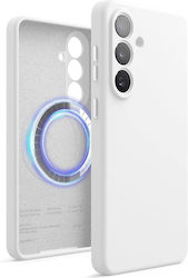 Elago Back Cover din Silicon Alb (Galaxy S26+)