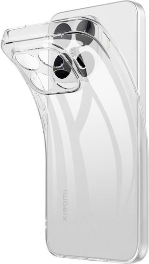 Silicone Back Cover Tempered Glass Transparent Xiaomi 17T Pro