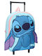 Vintage Lovers School Backpack For Elementary Blue 25 x 11 x 33cm