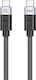 Orico USB 4 Video Cable USB-C Male - USB-C 240W PD Black 0.5m