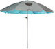Campo Retro 240 Folding Aluminum Beach Umbrella Diameter 2.4m with UV Protection and Blue Air Duct