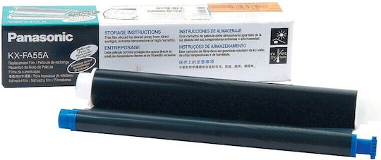 Panasonic Film Negru Ttr Kx-fa55a-e Kx-fp80|kx-fp81|kx-fp82|kx-fp85|kx-fp86|kx-fp88|kx-fm89|kx-fm90|kx-fpc91