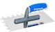 Kubala Inox Trowel Serrated 0277