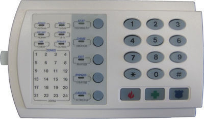 DSC Security Access-Control Keypad in White Colour HS2LCD