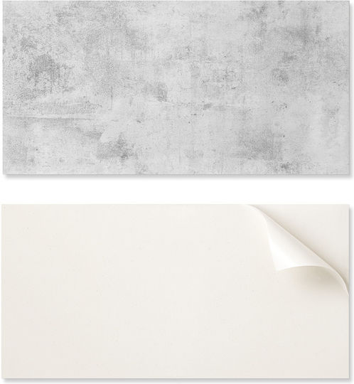 Wandsticker & Wandgemälde Vinylfliesen Druck Textur Unbearbeitetes Beton 10x40x20 Stück