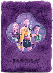 K-pop Demon Hunters A5 Plush Notebook K-pop Demon Hunters A5 Plush Notebook
