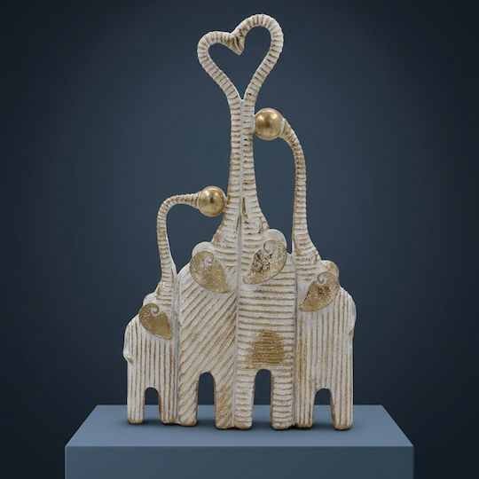 Keskor Decorative Polyresin Elephant 22x5x40cm