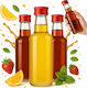5x Monopol 200ml Μπουκάλι + Καπάκι