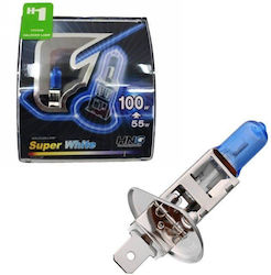 Hng Halogen Lamps Type Xenon 55W 12V H1 5500K 2pcs Super White