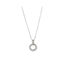 Senza Double Necklace Made of Silver