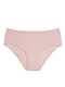 Celestino Damen-Slips Nahtlos Hohe Taille Beige