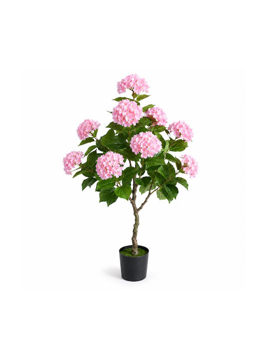 Hortensia Roz Artificială În Ghiveci 120cm 87221-1
