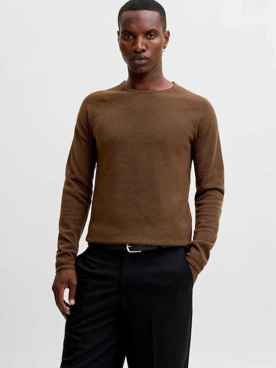 Jack & Jones Блуза Crew Neck Cocoa