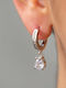 Elika Silver Ohrringe Grau