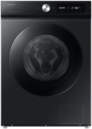 Samsung Πλυντήριο Ρούχων 11kg με Τεχνολογία Ατμού 1400 Στροφών Μαύρο WW11DB7B34GBU4